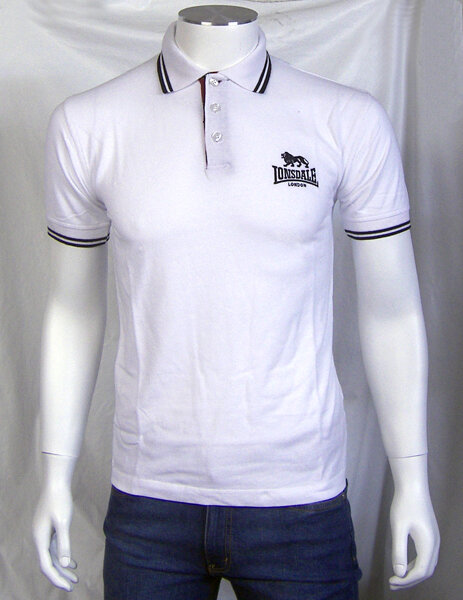 Polo Lonsdale blanco